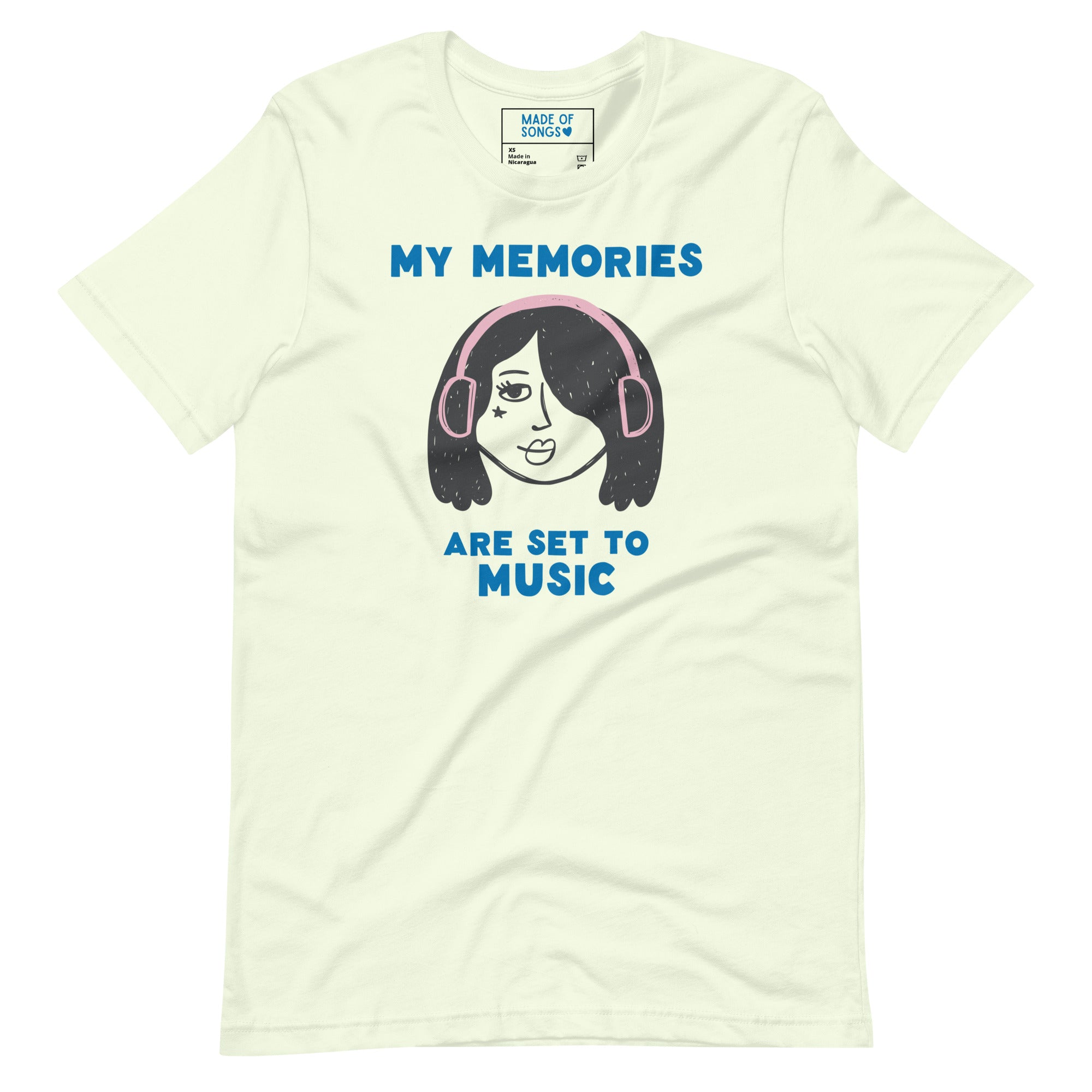 halv otte passage Samarbejdsvillig My Memories Are Set To Music - T-Shirt – Made of Songs